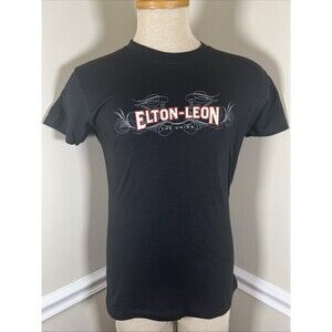 Elton John and Leon Russell The Union Concert Tee Size Youth Large